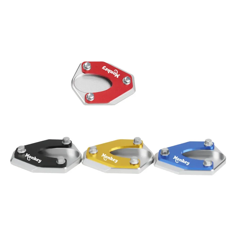 Monkey Motorcycle Kickstand Side Foot Stand Enlarge Pad Extension For HONDA MONKEY 125 2019-2022 GROM 125 2013-2023