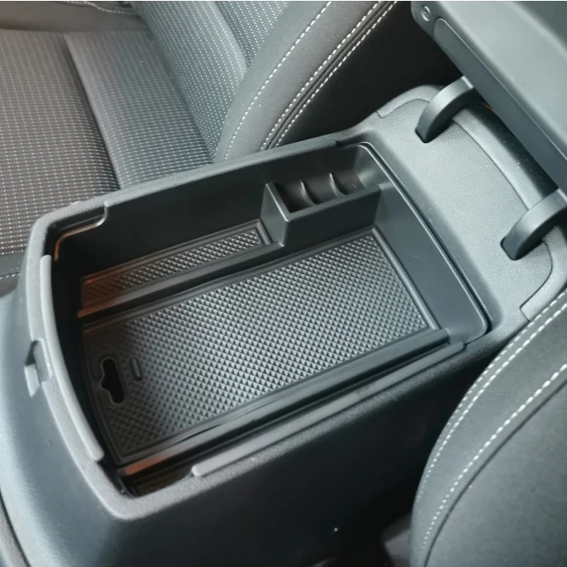 Armrest Storage Box Center Console Organzier Stowing Tidying Holder Tray For KIA Sportage KX5 QL AT LHD 2016 2017 2018 2019 2020