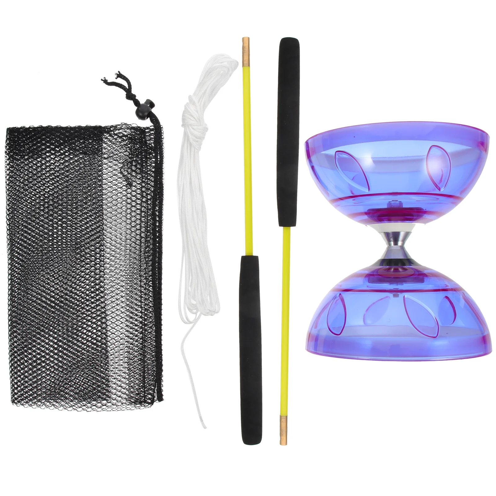 

Diabolo Yoyo, китайская игрушка, детский набор подшипников, пластиковые игрушки, палочки, тройной жонглинг, профессиональный мяч для фитнеса, йо, вращение