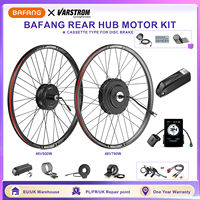 [On Sale] BAFANG Wheel Hub Motor 48V 500W 750W Front Rear Disc Brake Drive Bicycle Engine Electric Bicycle Kits 20Ah Battery Kit