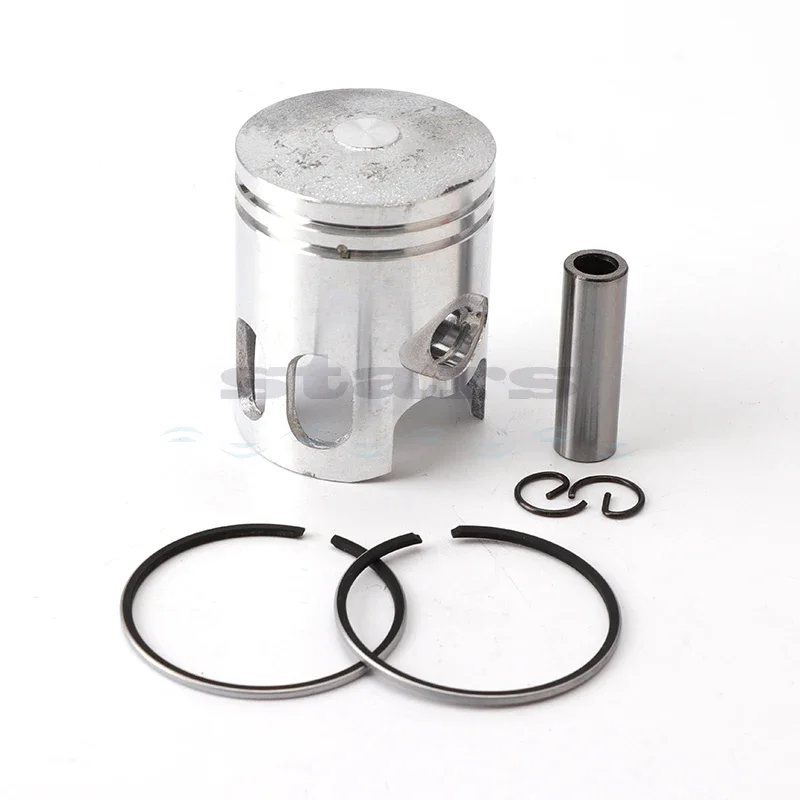 50cc Piston Rings 40mm 10mm Wrist Pin Bearing For Jog Minarelli Yamaha 2-Stroke Scooter 50CC 2 Stroke ATV Moped Motor