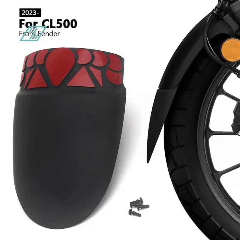 A27F-удлинитель мотоциклетных брызговиков, переднее крыло, аксессуары для Honda CL500 Cl500 CL500 2023 2024 A27F-удлинитель мотоциклетных брызговиков, переднее крыло, аксессуары для Honda CL500 Cl500 CL500 2023 2024