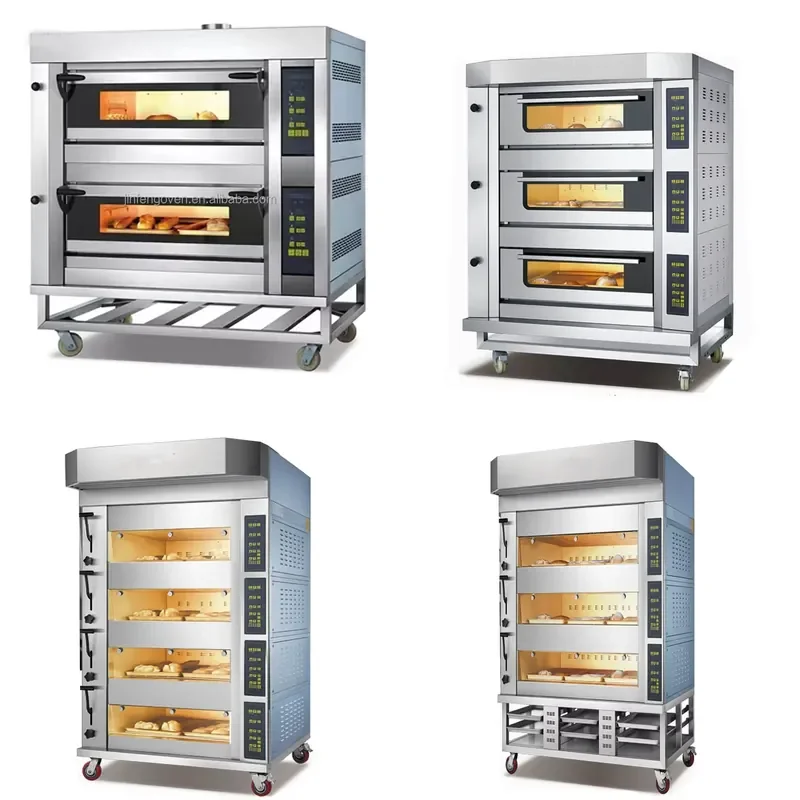 for Commercial Electric Deck Oven Professional Bakery Equipment Industrial Household Baking Machine Pizza Bread Maker Tool