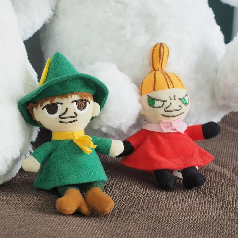 Japanese Anime Moomin Snufkin Little My Plush Toys Action Figures Stuffed Toys Collection Ornaments Pendant  Gifts