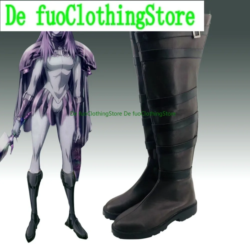 

DefuoClothing Claymore Irene Обувь для косплея Аниме Игра Обувь и ботинки для ролевых игр Хэллоуин Вечеринка