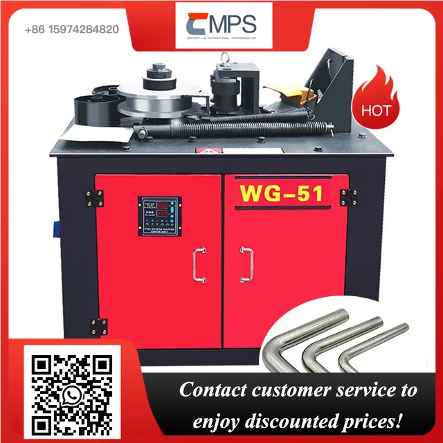 Multi-angle Positioning Bending Equipment  Automatic CNC Electric Platform Type Round Pipe / Steel Pipe Bending Machine