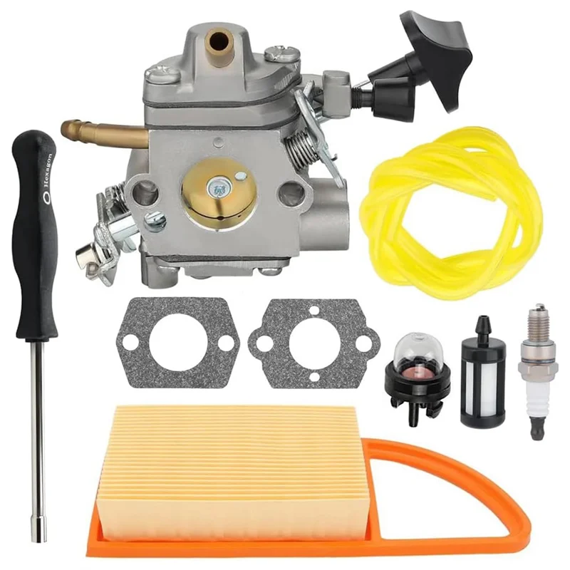 Reliable-BR600 BR550 Carburetor Tune Up Kit For BR600 BR550 BR500 Backpack Blower Leaf Blower Parts Replace