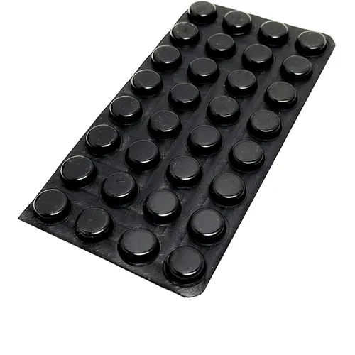 1 pcs Silicone Cushion Mat Self Adhesive Pad Black/Clear Rubber Feet Cabinet Plug Bumper Pad Adhesive Cushion Cabinet Door Mat - Image 8