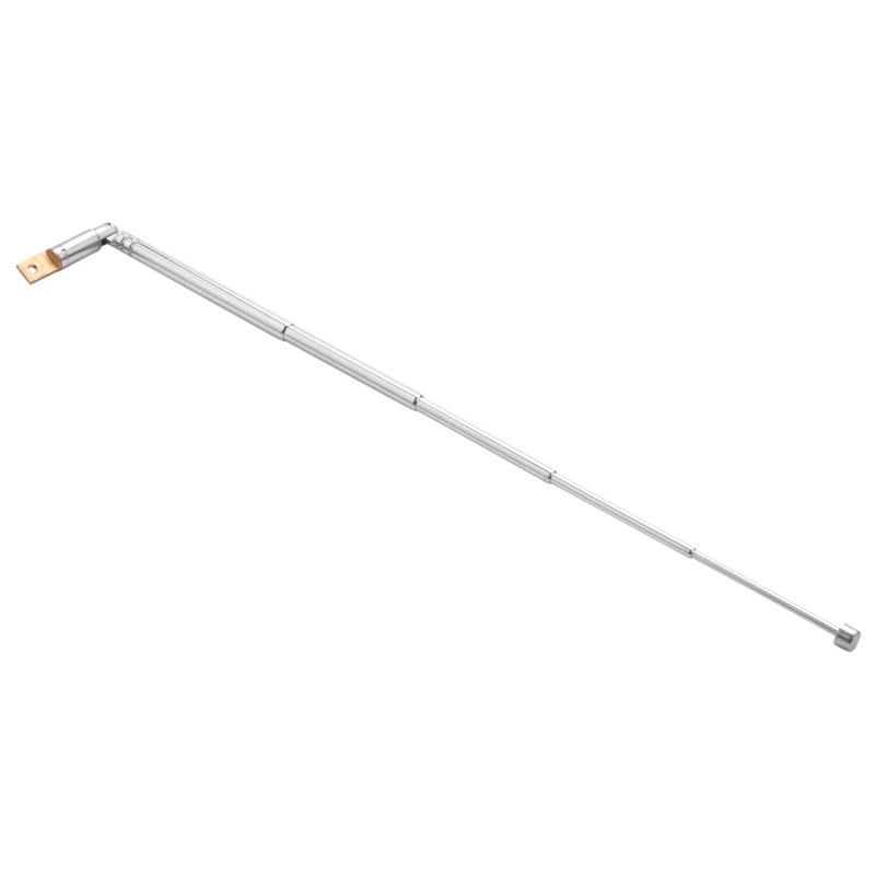 Antenne télescopique de remplacement pour radio TV, 25.4cm, 10 pouces, 5 spam