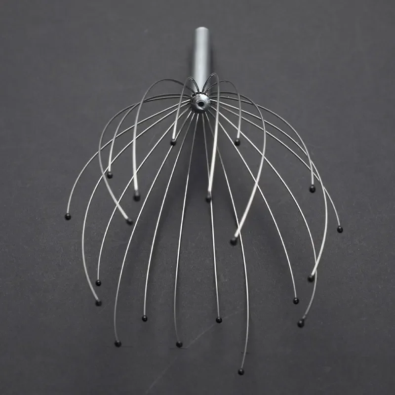 Head Scratching Massage Claws Octopus Head Massager Scalp Scratcher Massage Claw Small Artifact Soul Extraction Extractor image 3