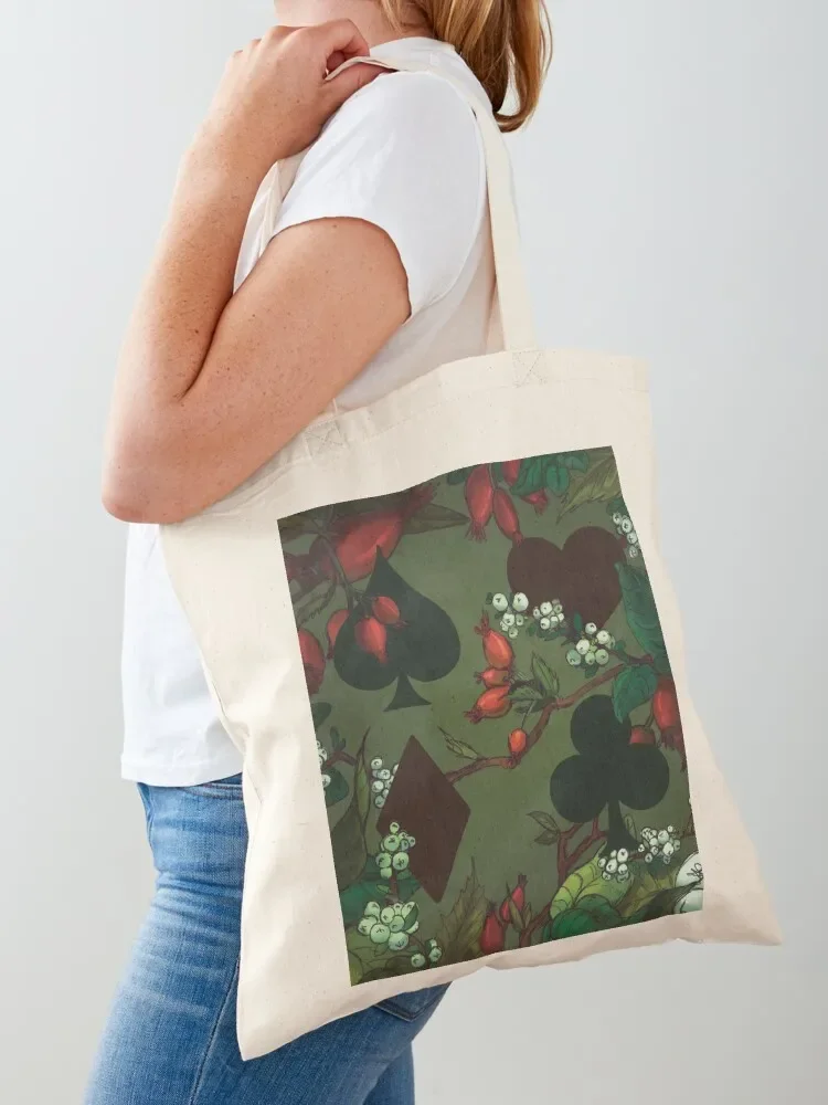 Green cards Tote Bag Canvas bag Big bag Shopper