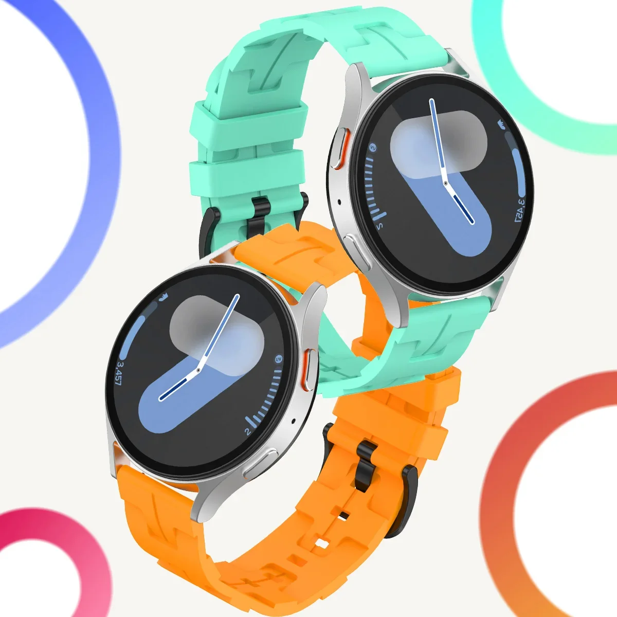 Ремешок силиконовый для часов HUAWEI Watch 22 20 мм GT 4 Pro 46 мм, сменный Браслет для HONOR Magic WATCH 4 GS 3 Pro Band GT 3 SE 2 42 мм