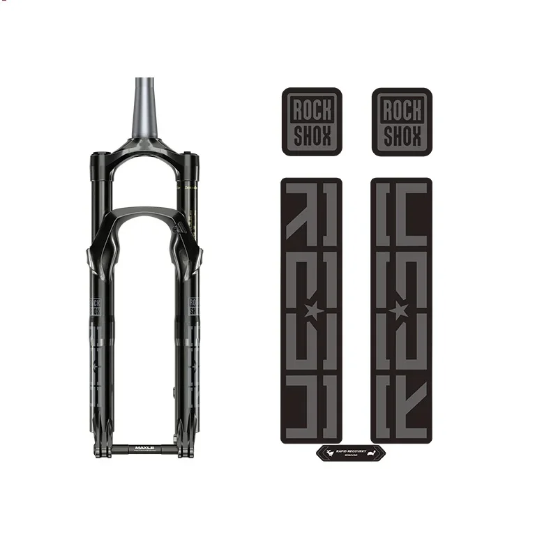 MTB Raod Bike Front Fork Sticker for 2020 Rock Shox Reba Vinyl Waterproof Sunscreen Antifade Cycling Bicycle Decal