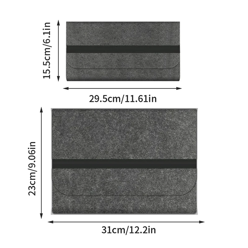 가방 슬리브 케이스 커버 울 펠트 보관 핸드백 휴대 지갑 파우치, 휴대용 키보드 액세서리, K380, K480