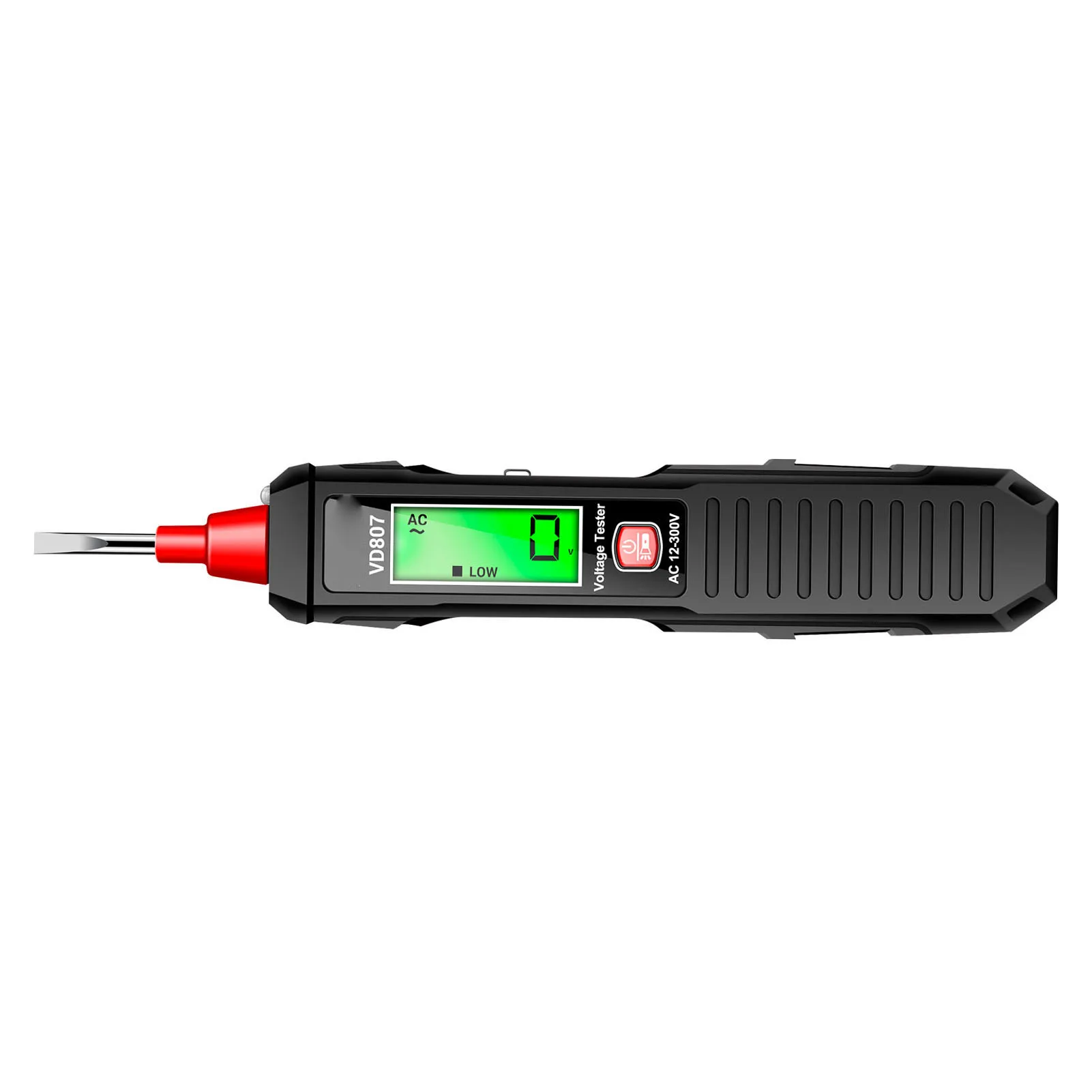 ANENG VD807 Spannungsprüfer, multifunktionaler Spannungsdetektorstift, AC12-300 V, Testerstift, LCD-Display, berührungslose Spannungserkennung