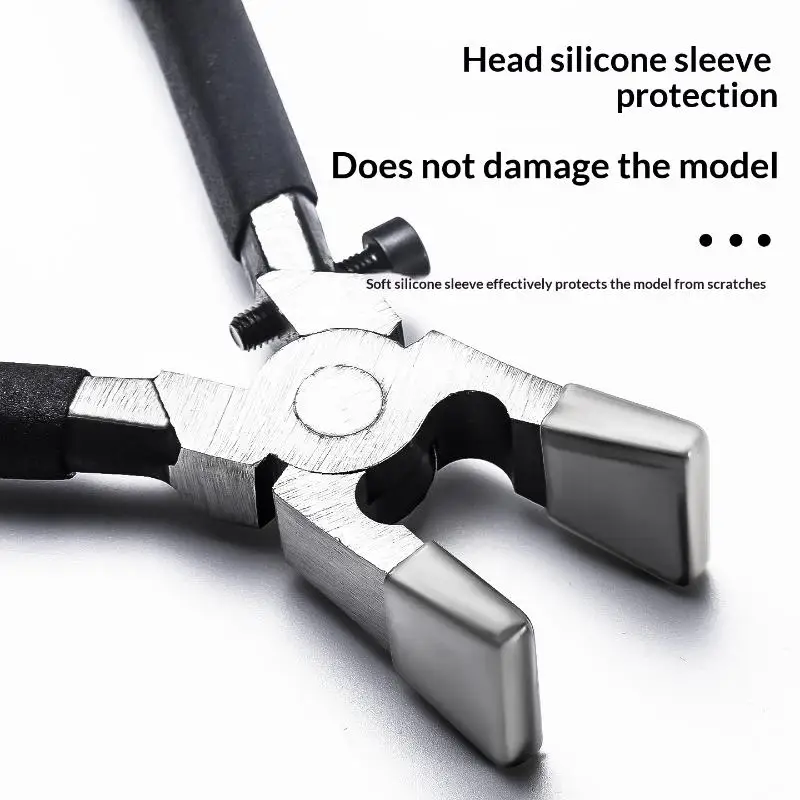 1Pcs Adjustable Tiles Nippers Glass Cutter Ceramics Practical Breaker Glass Pliers 8 Inch Model Clamping Pliers Model Tools