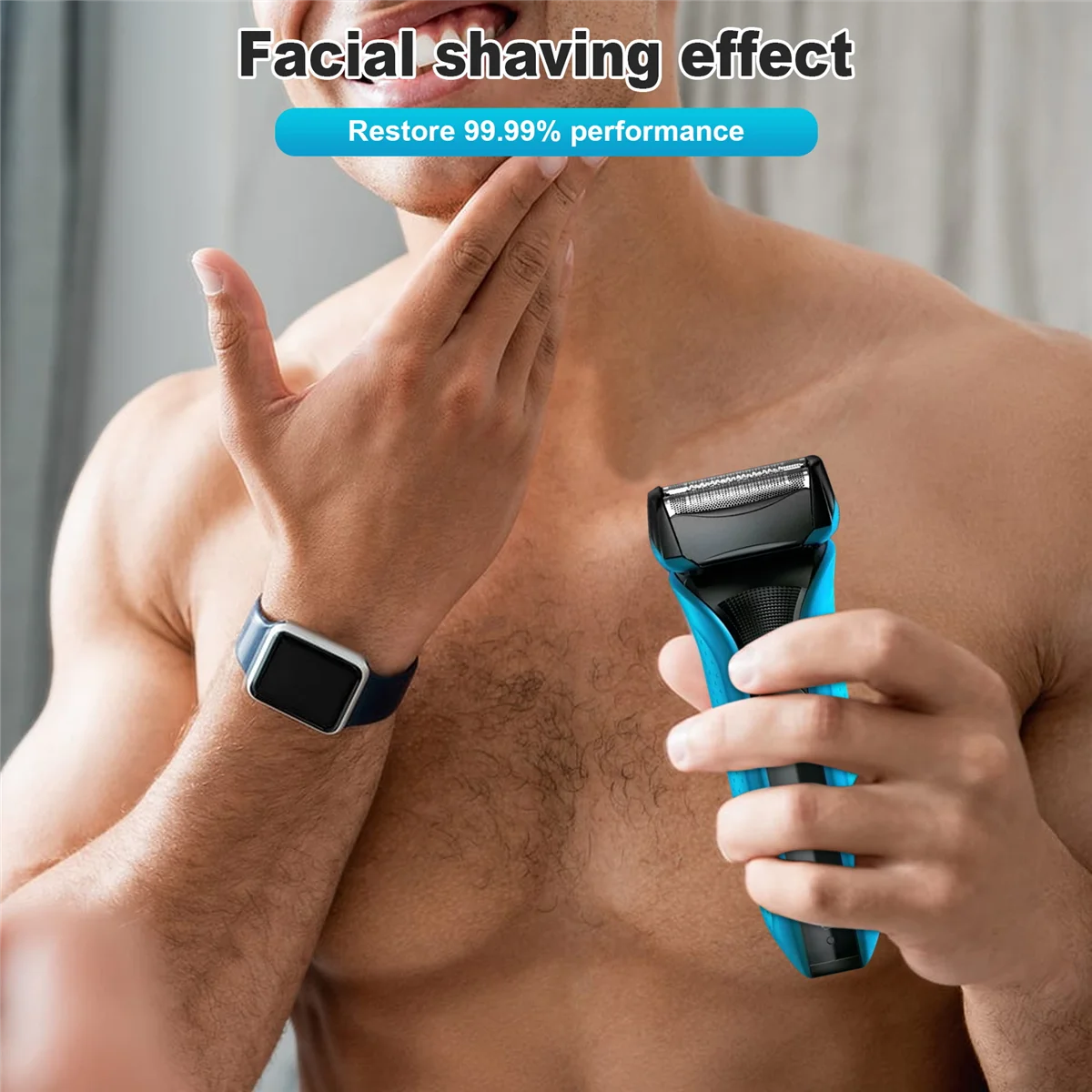 เครื่องตัดฟอยล์และเครื่องโกนหนวด51B สำหรับ Braun 8000ชุด Wfs1 Wfs2 530 550 590 8985 8995 8975 5646 5751 5760 5758 5751 5647