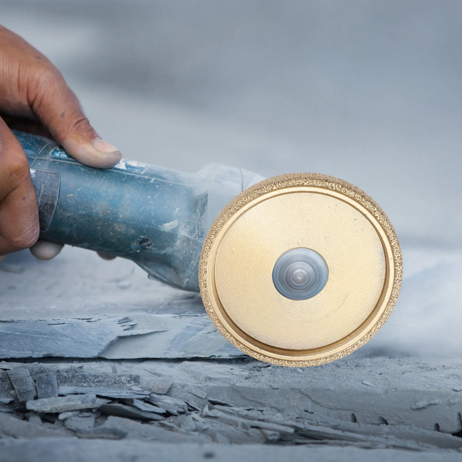 

1Pcs Diamond Grinding Wheel High Quality Rough Particles Vacuum Brazed Fast Cutting Disc for Marble Granite Stone Masonry