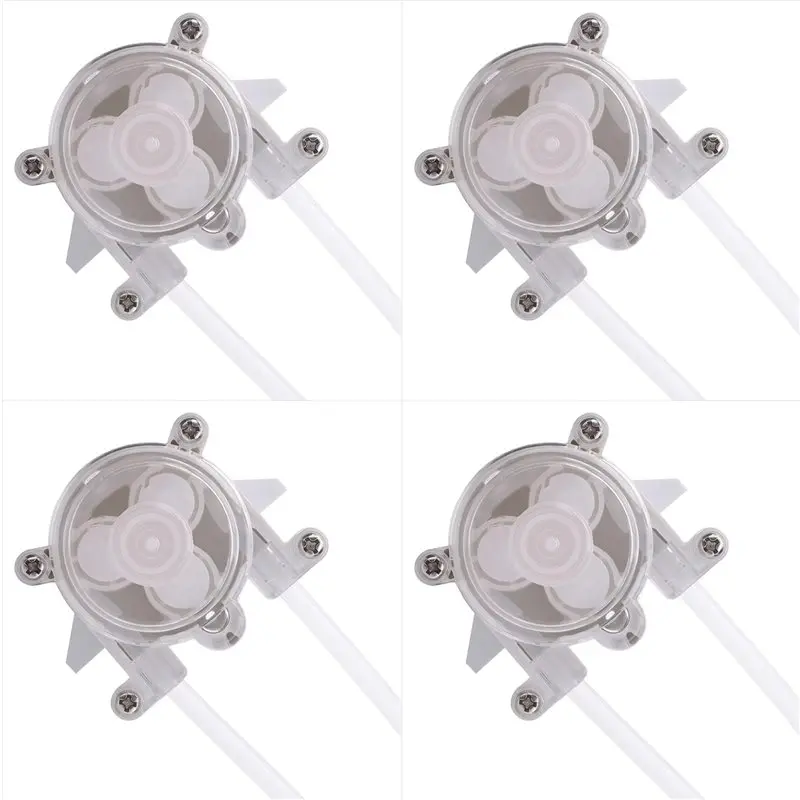 

A20F-4X Micro-Peristaltic Pump DC 6V 9V 12V Small Mini 500 Geared Motor Dosing Liquid Water Squeeze Reversible