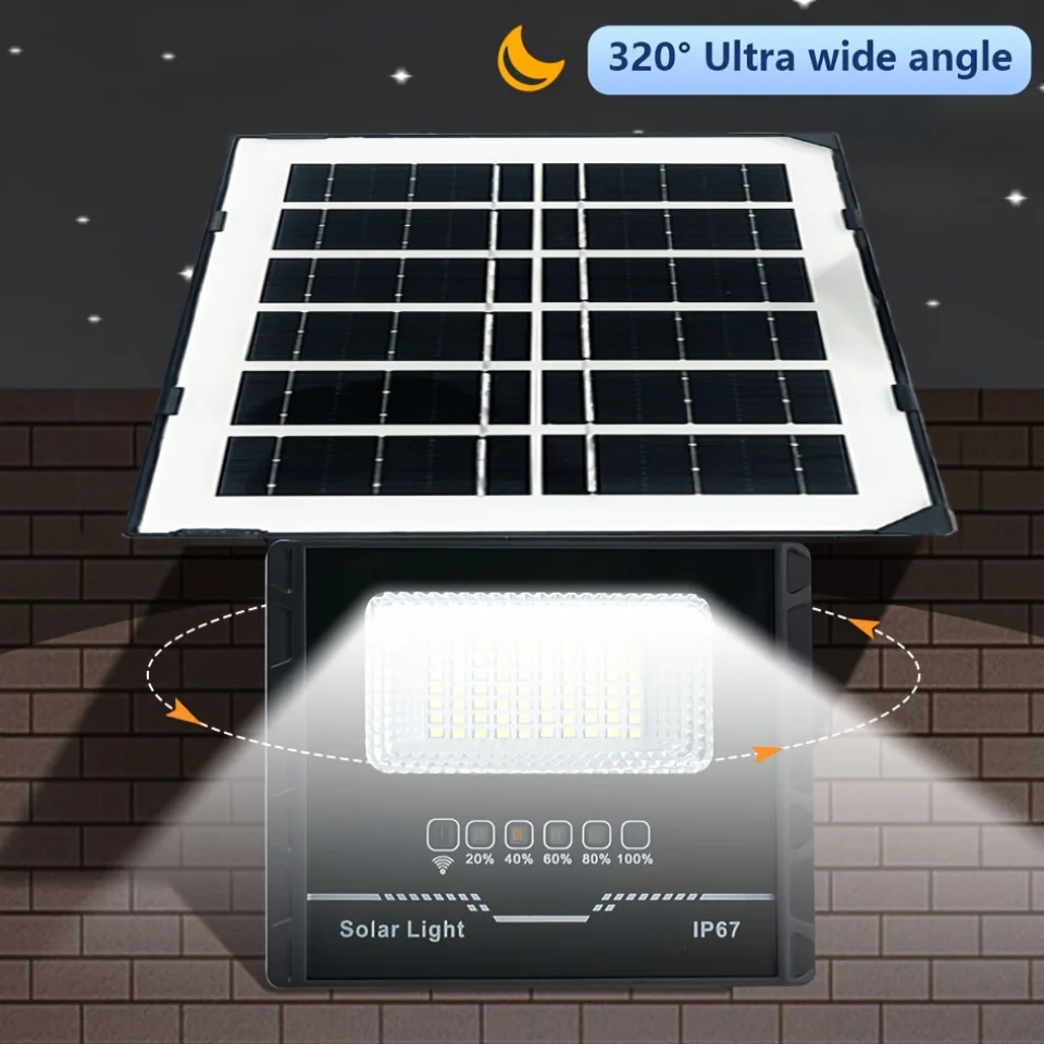 LED Solar Light Remote Control DC5V IP67 Waterproof Solar Charging Automatically Charging 5 Meters Copper Wines  Tempered Glass