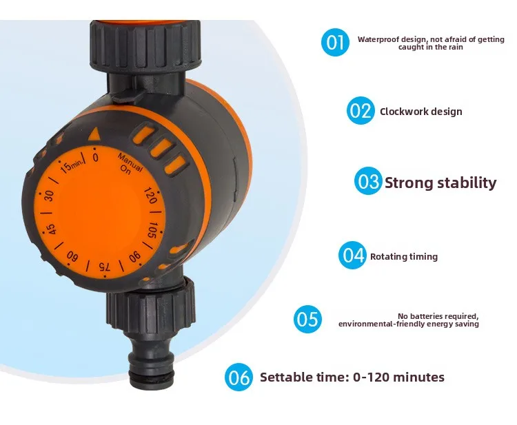 

Smart Garden Water Timer YM202E Automatic Plant Irrigation Tap Sprinkler System