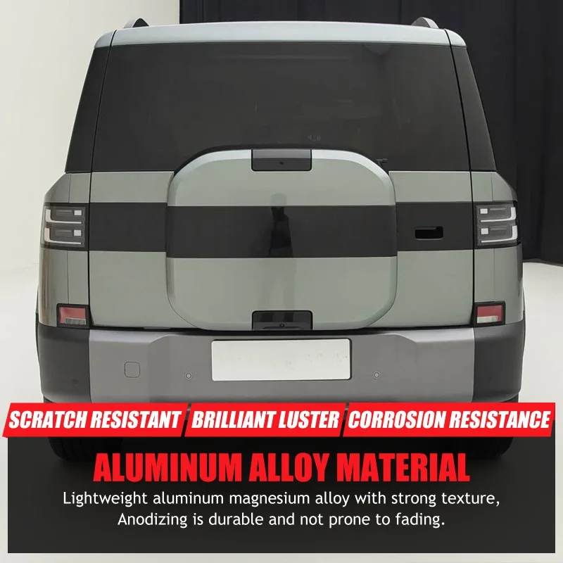 Maletero de aleación de aluminio, divisor de mochila pequeña, organizador de carga duradero para BYD Formula Leopard Ti7, accesorios interiores de coche