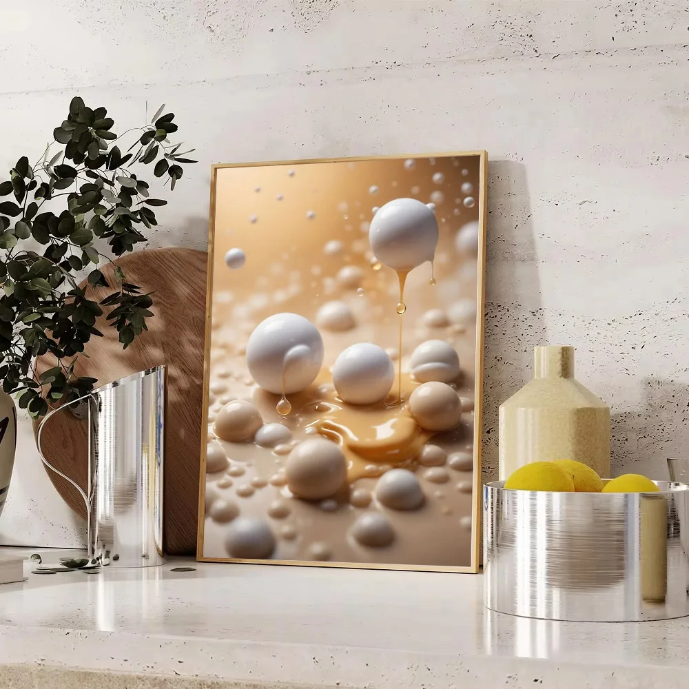 غير المؤطرة مجردة السائل الفن قماش يطبع الحديثة جدار ديكور السائل الرخام تأثير ديكور المنزل اللوحة كبيرة جدار الفن المعاصر #1