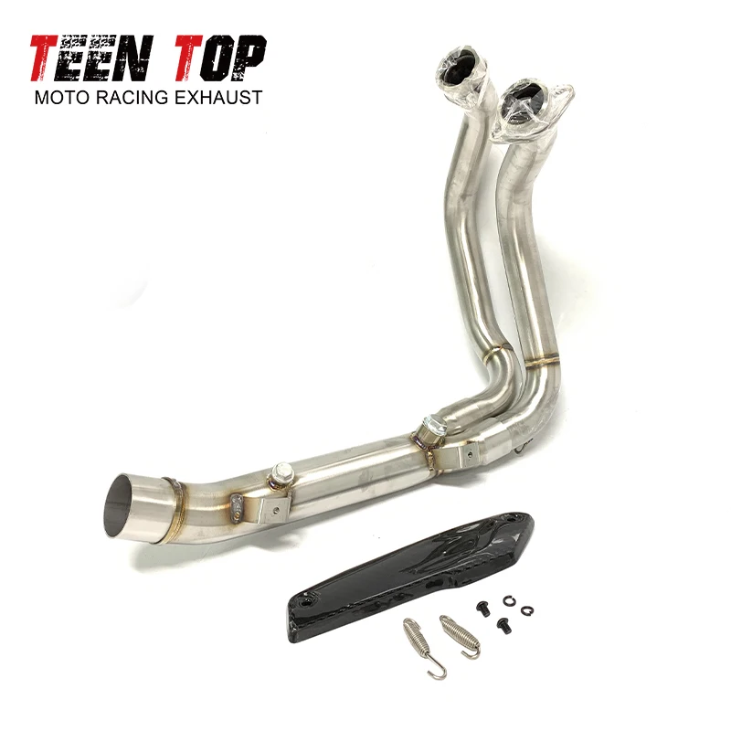 For BMW F900R F900SR Motorcycle Exhaust Pipe F900 SR Front Link Pipe Exhaust Header 20-21 Escape Moto Slip-on OEM Sport Muffler