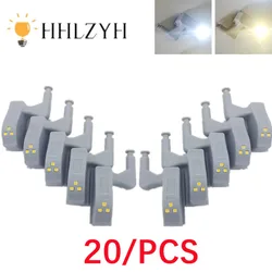 Hlzyh-Lámpara LED de noche Universal, luces de inducción de bisagra interior para armario, armario, dormitorio, cocina