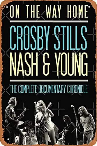 Crosby Stills Nash & Young Music Band Poster 12