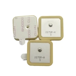 10PCS/Lot 1575R-A 1575R 1575.42MHZ GPS Passive Ceramic Antenna Connector 25*25*4MM