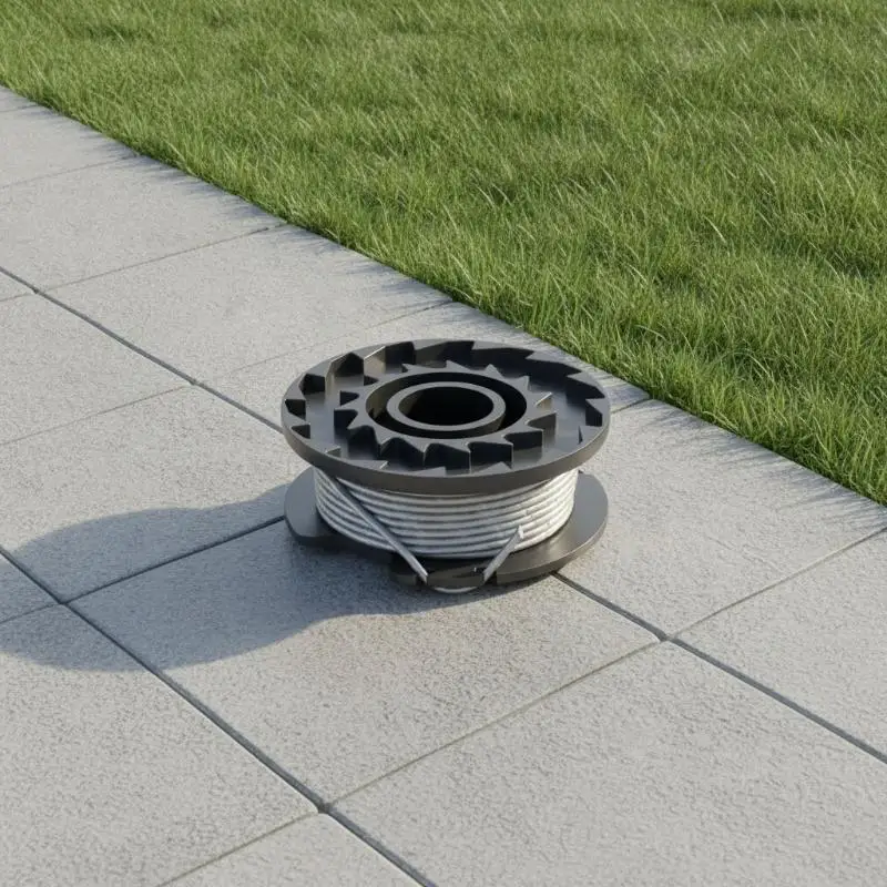 Replacement Grass Trimmer Spool Preloaded Nylon Line User Friendly Fits F016800569 F016800385 for Home Garden Care