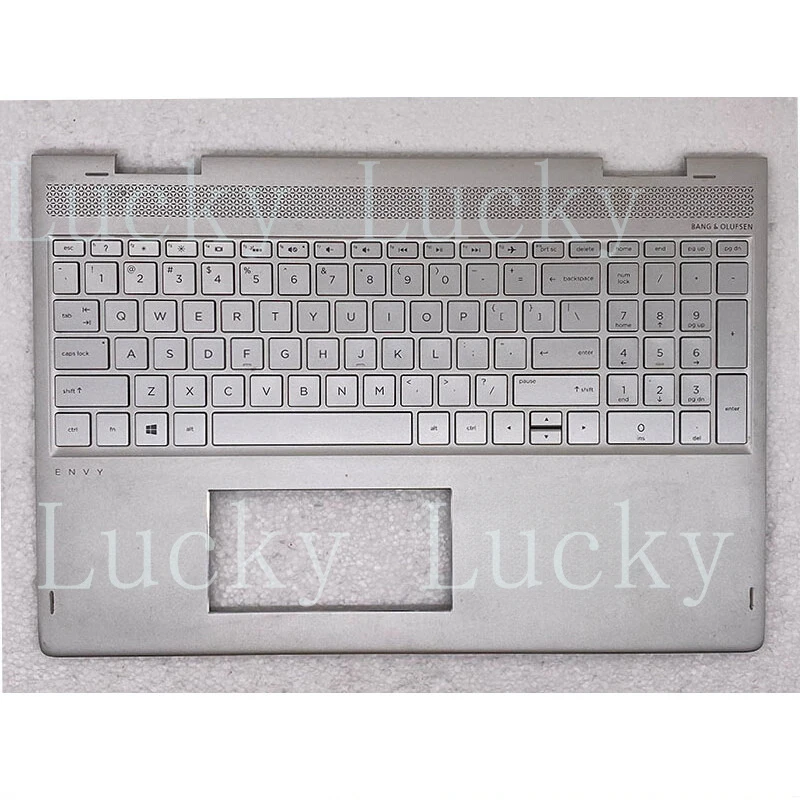 

Для HP ENVY X360 15-BP 15M-BQ TPN-W127: Корпус C (палмрест) с клавиатурой с подсветкой