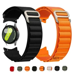 Alpine loop Band for Samsung Galaxy Watch 7 6 5 4 40mm 44mm 5 pro 45mm wristband No Gap Strap Galaxy 6 Classic 43 47mm bracelet