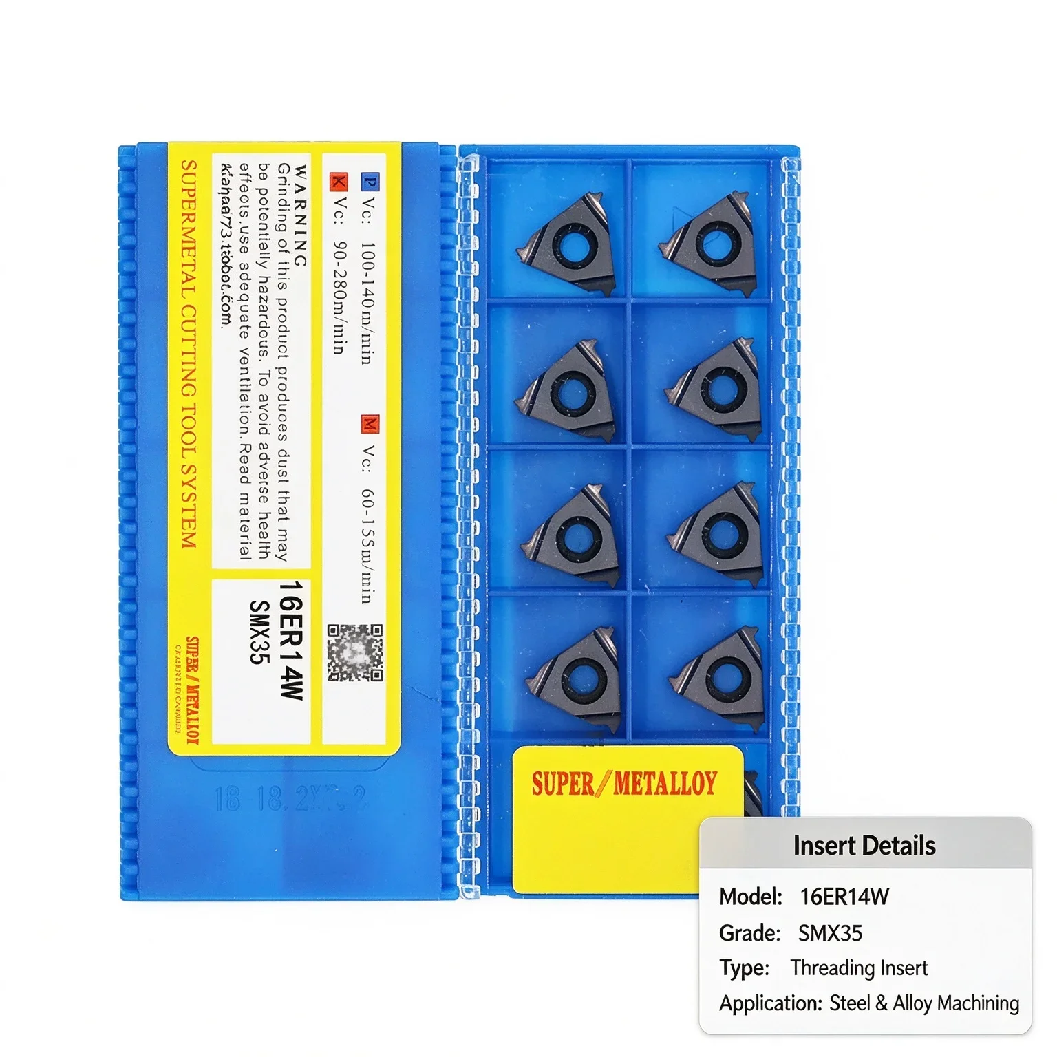 SANDHOG 16ER SMX35 Carbide Insert 16ER Inserts