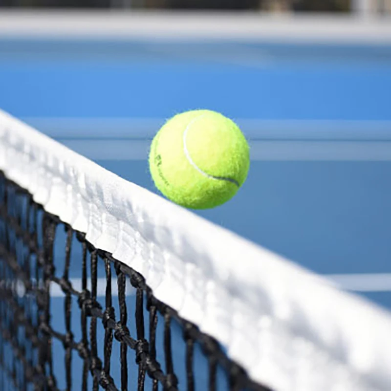 Bola tenis latihan portabel, bola tenis regang tinggi untuk latihan rekreasi