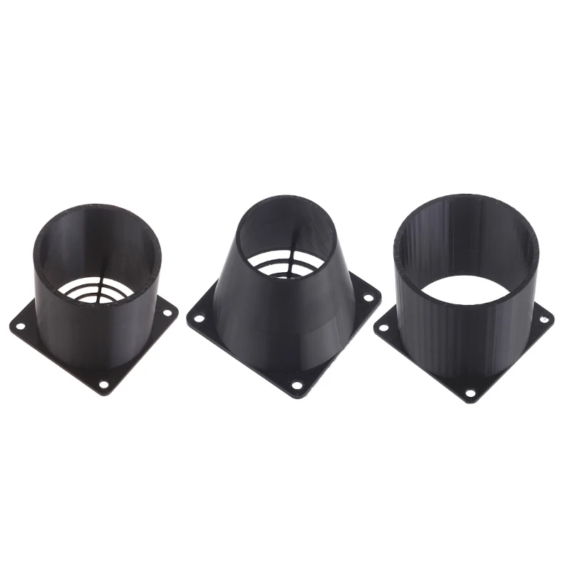 

Round/Square Pipe Flange Duct Connector Flange Sturdy ABS Construction, Perfect for Exhaust Duct Improve Efficiency