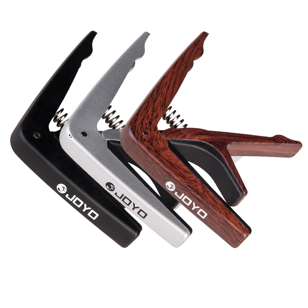 JOYO JCP-01 Guitar Capo Metal Capo with Comfortable Handle Design for 6-String Acoustic & Electric Guitar