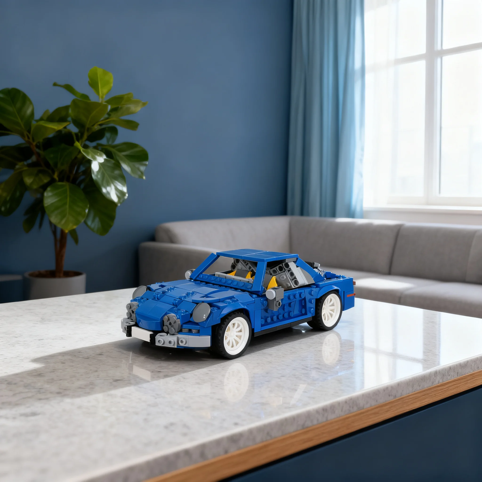 529pcs MOC Creator 3 1 Alpine A110 Model Building Blocks Architecture Toys Christmas Gift Assemble DIY Education Kids Brick