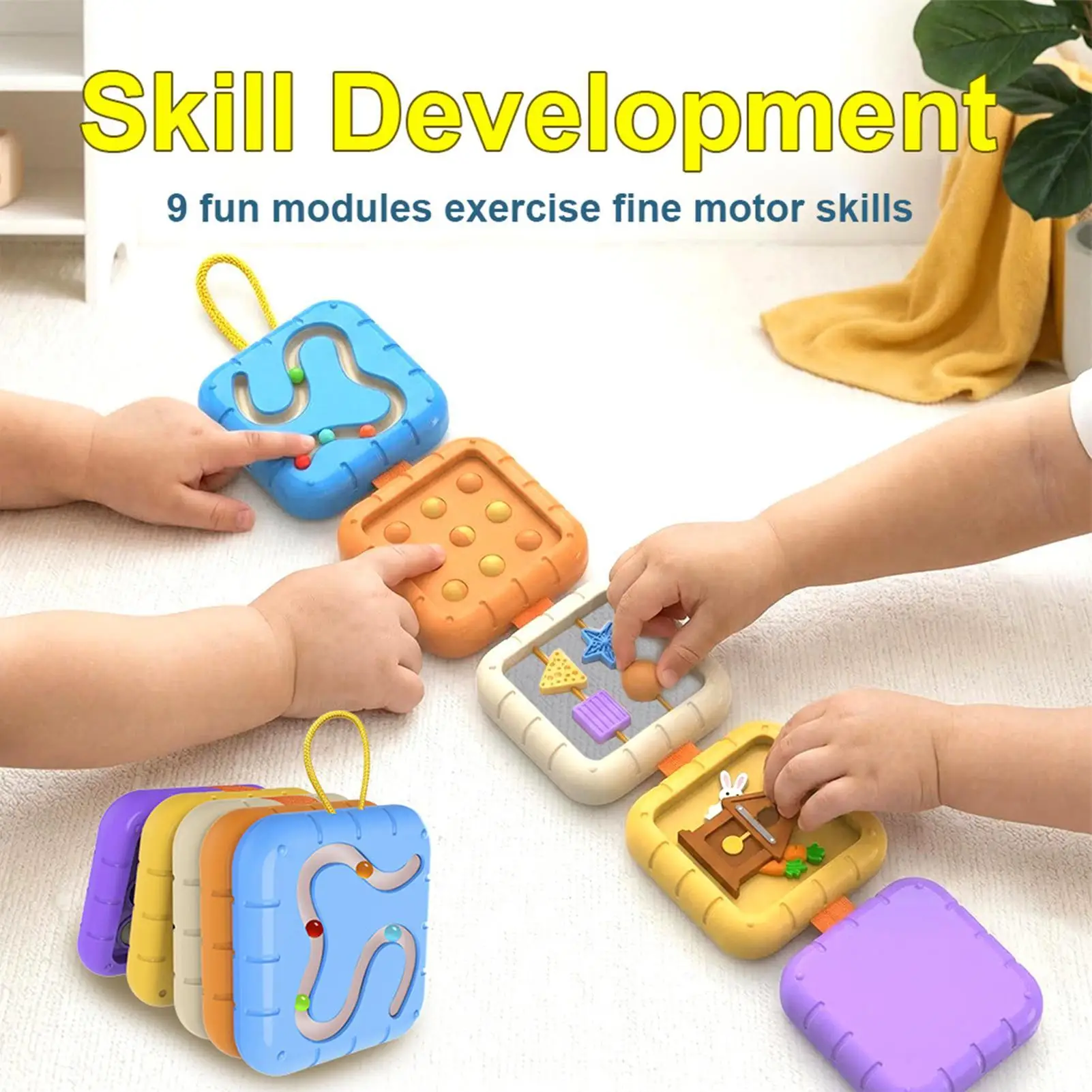 sensory-activity-board-fine-motor-skills-fidget-gadget-building-blocks-set-kids-preschool-travel-car-rides-kindergarten-learning