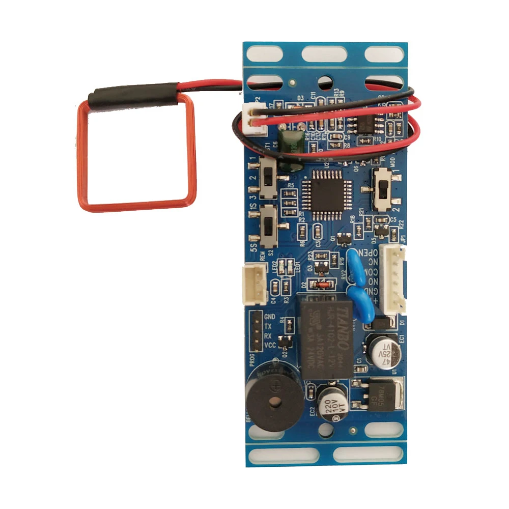 Controlador de puerta integrado RFID EM/ID, sistema de Control de acceso de intercomunicador, Control de elevación con 2 tarjetas madre de piezas