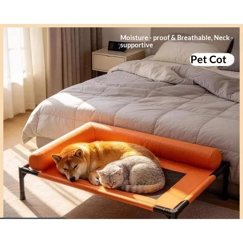 

Summer Dog Bed Elevated Cooling Mat Large Medium Dogs Chew Proof Sofa Bed All Season Breathable Pet Bed Cat Bed Puppy Dog Beds