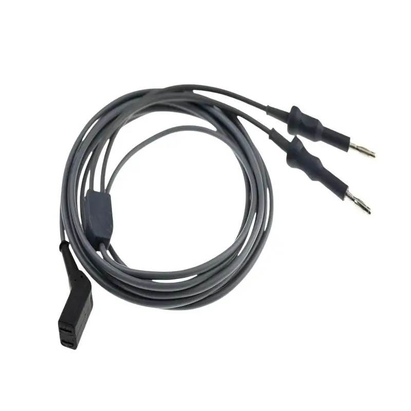 

Reusable Monopolar Forceps Cable Silicone Wire With 3/4/5/6.3/8mm Banana Male Female Connector