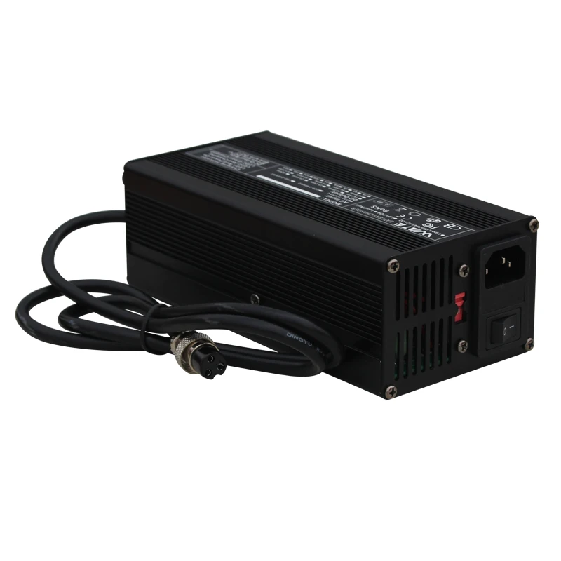 14.6V 20A Charger 4S 14.4V LiFePO4 Battery Smart Charger High Power With Fan Aluminum Case