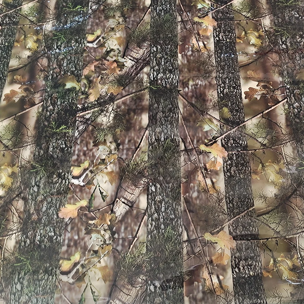 

Гидрографическая пленка для печати с камуфляжными деревьями шириной 0,5 м TSWDF158, гидрографическая пленка для автомобиля