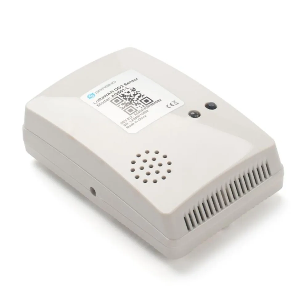 Dragino AQS01-L Indoor LoRaWAN CO2 Air Quality Sensor for CO2, Temperature , Relative Air Humidity and Air pressure