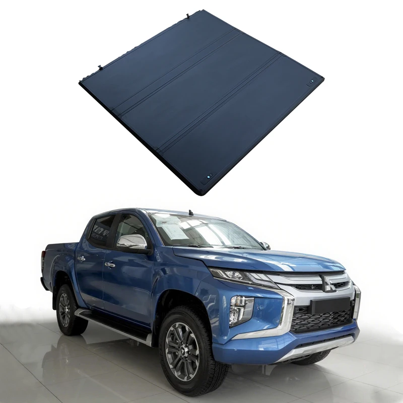 

Pickup Truck Front Tri-Fold Tonneau Cover Performance Parts Made of Aluminum Alloy Auto Parts