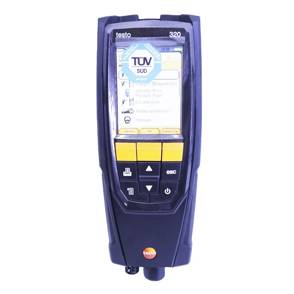 Original Testo320 Set Flue Gas Analyzer Gas Leak Detection Measure Oil And Gas Systems 0563 322370