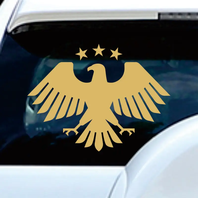 

Syrian National New Emblem Vinyl Decal — Waterproof Auto Decor Sticker for Truck Bumpers and Rear Windows