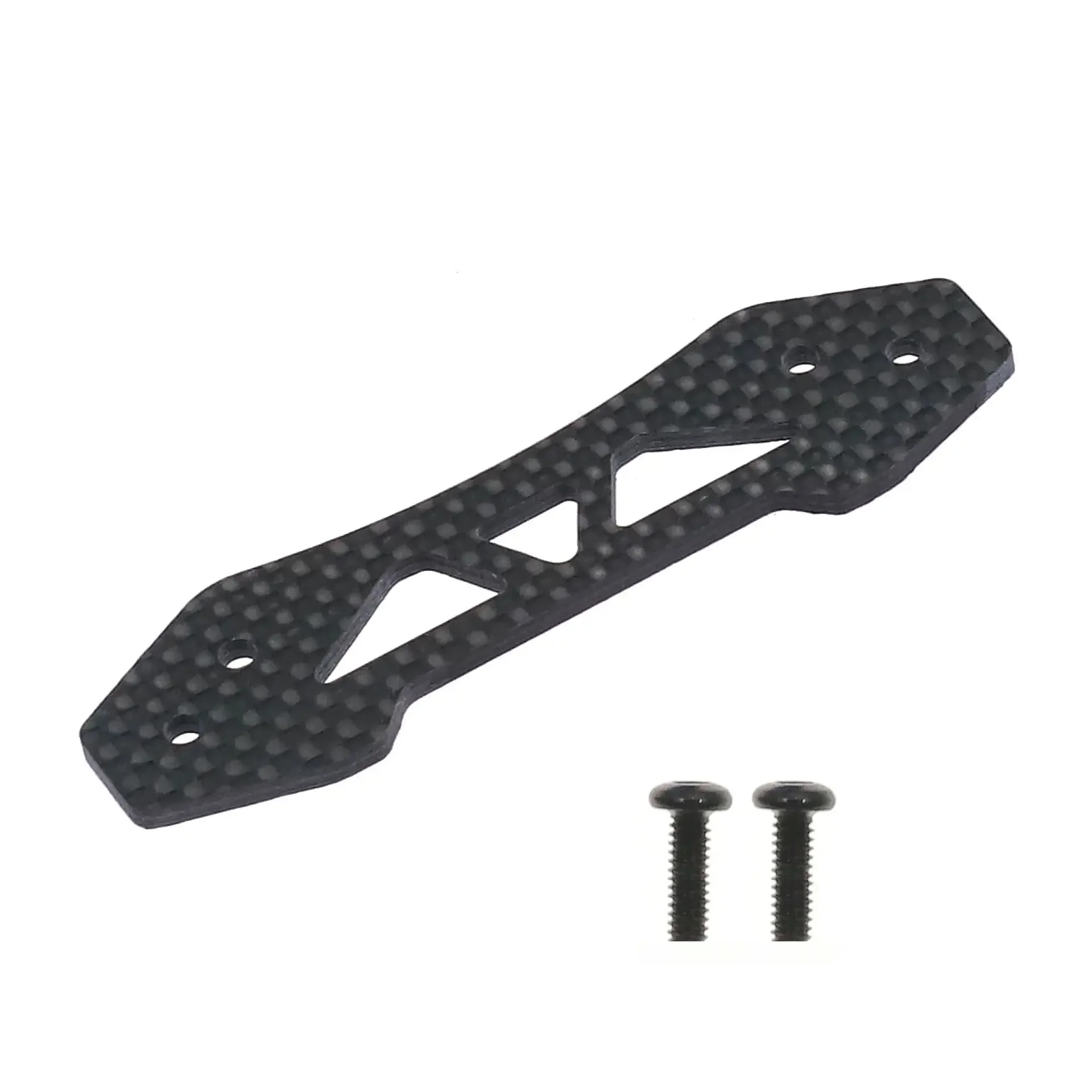 High-Rigidity Carbon Fiber Bumper Support - Perfect Upgrade for Tamiya TT-02 (TATT-077)